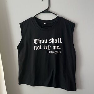 Cut Off Logo Tank